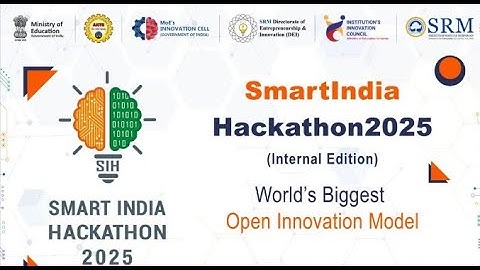 SIH VIDEO FOR SMART INDIA HACKATHON