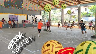 Sepak Takraw | Tournament Game | Rollspike