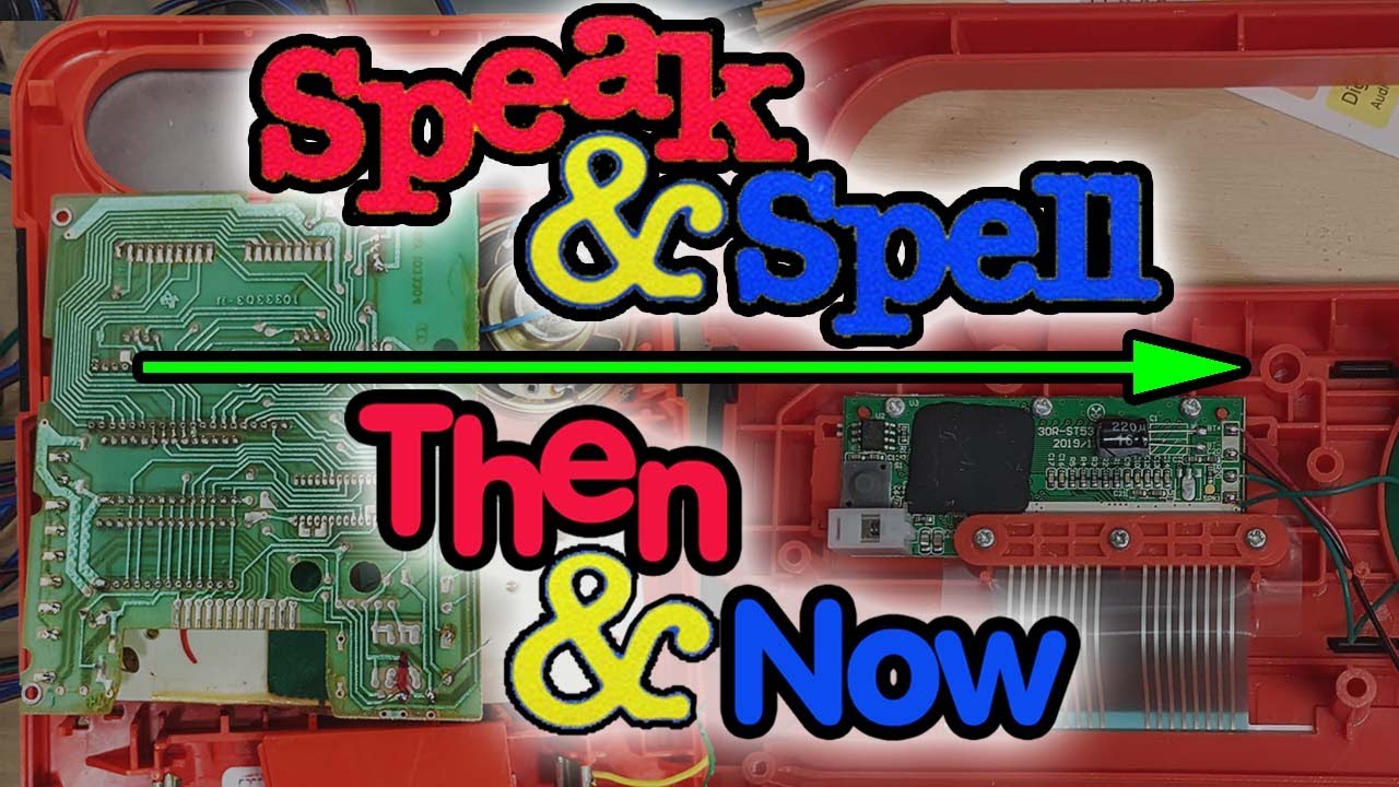Speak & Spell, Then & Now YouTube