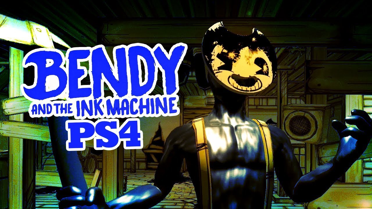 BENDY AND THE MACHINE PS4 | Bendy Chapter 2 - YouTube