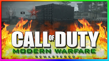 CoD MWR - 120+ Kills on Shipment! RANKING UP SO FAST (Modern Warfare Remastered)