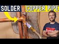 UNMISSABLE TIP How To Solder Copper Pipe Without Runs