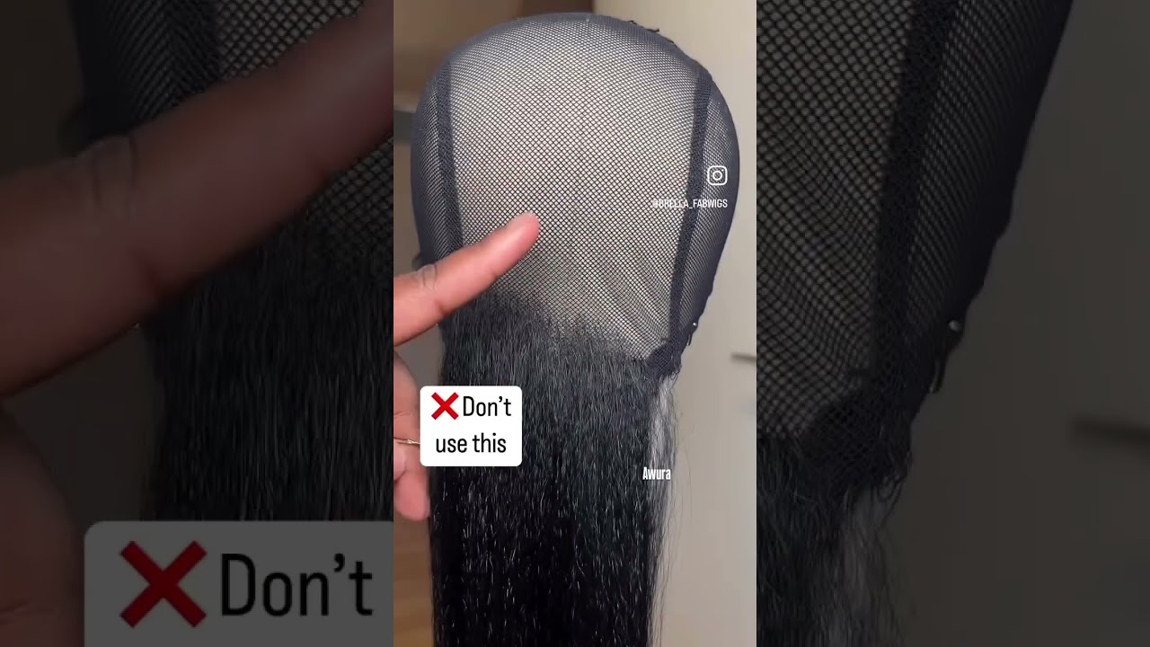 Your Crochet wig will thank you for it