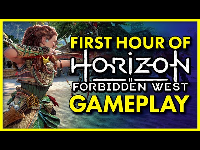 Horizon Zero Dawn Gameplay First Hour 