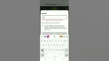 🙏How to change YouTube handle name || YouTube ka handle kaise change kare❤❤