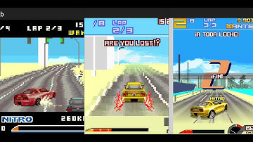 Asphalt 3 Street Rules 2D J2me Loader Android Java emulation