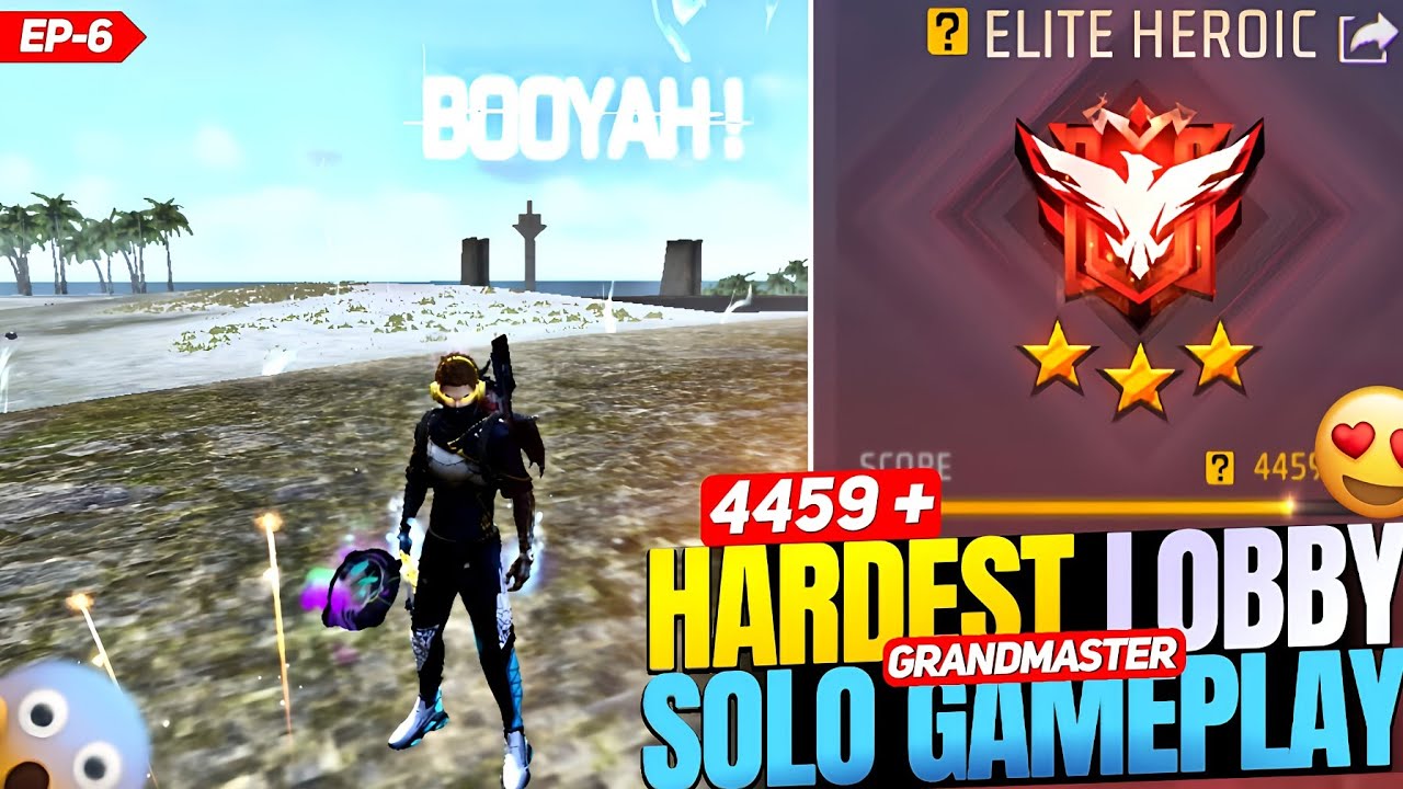 SOLO GRANDMASTER PUSHING EP-6 _!! DUO RANKED MACH 😂😂 ....!!! - YouTube