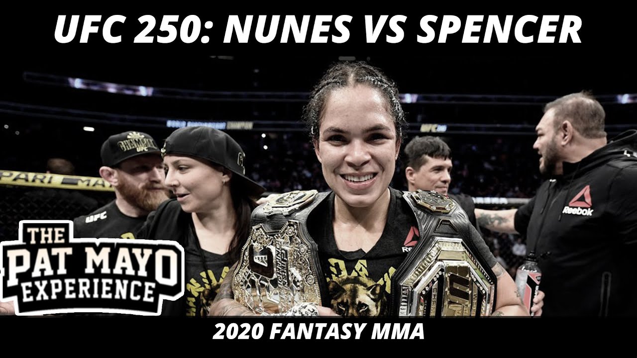 UFC 250: Nunes vs. Spencer predictions, odds, picks: Best bets on ...