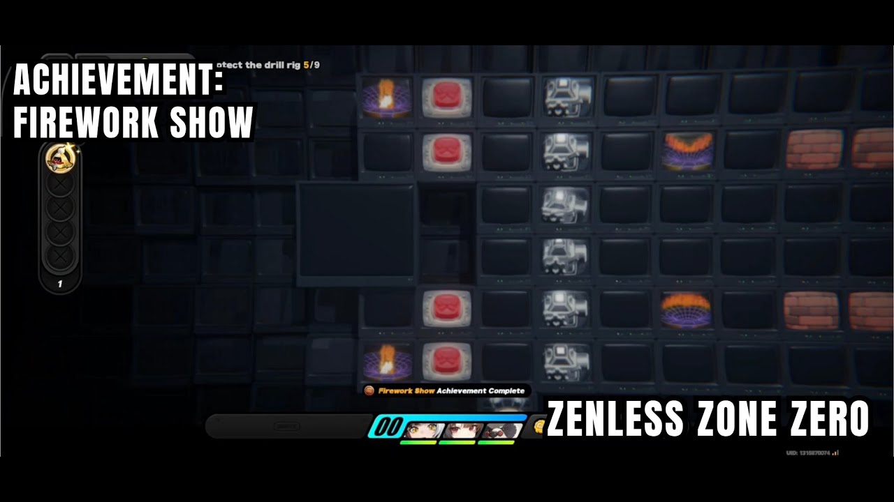 [Zenless Zone Zero Achievement] Firework Show: Unlock Launch Buttons In A Memoir Of Work Screw-Ups