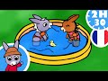 🌞 Trotro joue dans la piscine gonflable ! 🌞 | Nouvelle Compilation HD