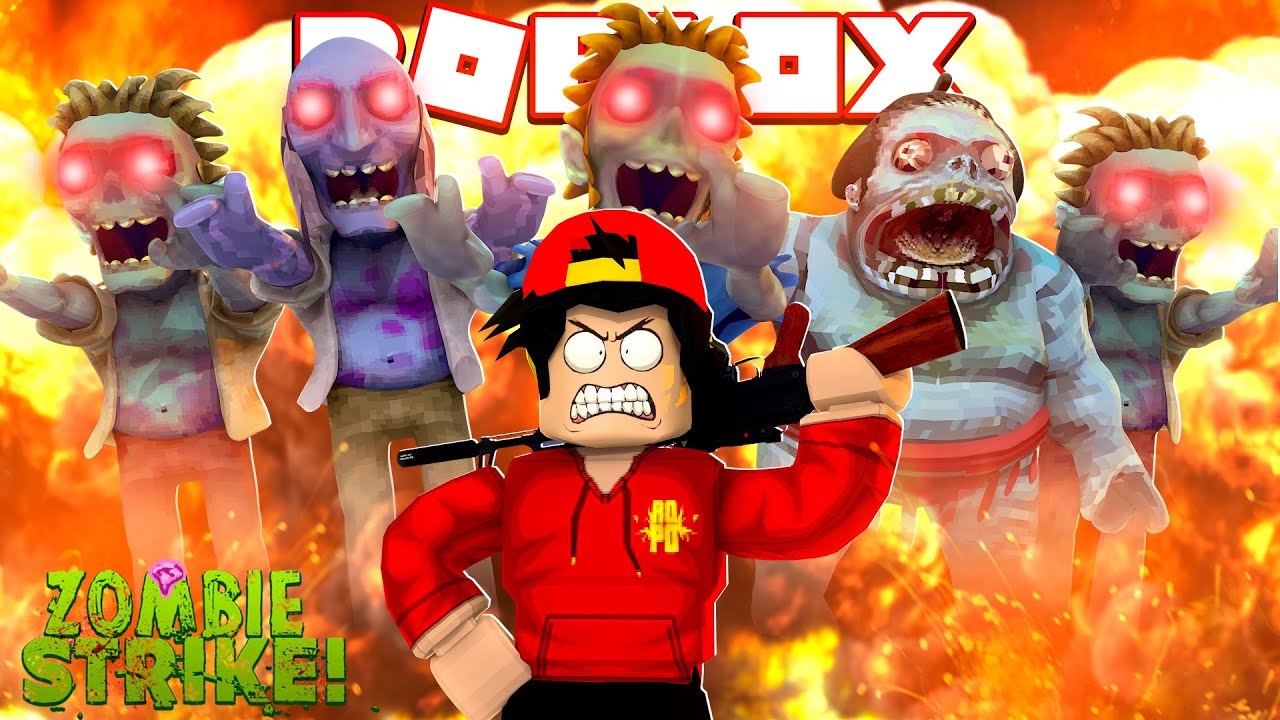 Zombie Strike Taking Over Retro City Youtube - roblox zombie attack city heroes gamers