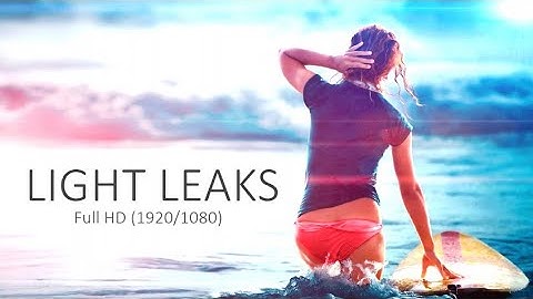 20 Light Leaks Pack Stock Motion Graphics