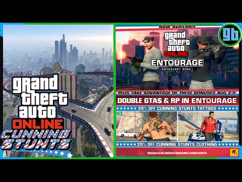 GTA Online: Stunt Race Creator | Entourage Mode