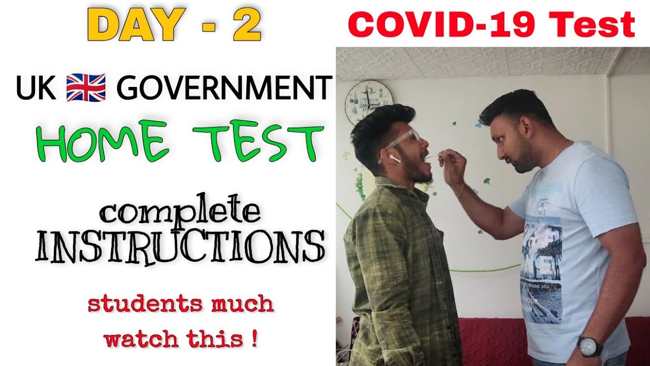 DAY 2 COVID 19 TEST In UK 🇬🇧 | Complete Guide |  Home Test instructions for 