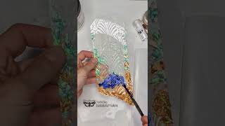 Creating Transparent Tag with Finnabair Materials #anastasiakorvyakova #mixedmedia #diycrafts