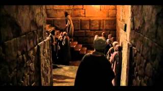 Jesus Is Tried by Caiaphas, Peter Denies Knowing Him