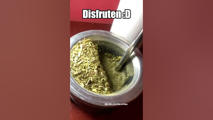 ¡¡Como cebar un Mate perfectamente!!
