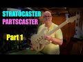 Stratocaster partscaster complete build part 1