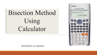 Bisection Method | Using Calculator fx-991ES Plus | Calculator Programming | Numerical Method | screenshot 3
