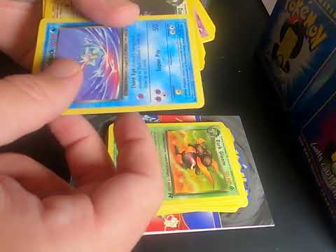 Pokemon Noob Finds Vintage Team Rocket Trouble Deck & Other Loose Cards In a Poke Haul