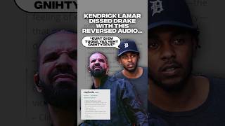 Kendrick Lamar DISSED Drake with this REVERSED Audio Sample on Euphoria ‼️😳 #shorts #kendricklamar