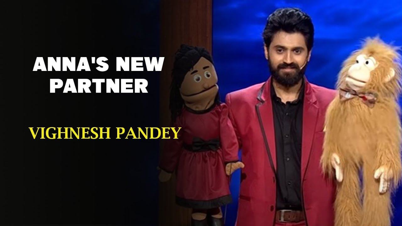 Annas New Partner  Vighnesh Pandey  Indias Laughter Champion