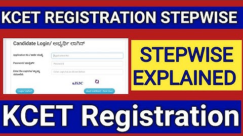 KCET registration detail procedure |Follow steps|Karnataka CET 2021 registration details stepwise.
