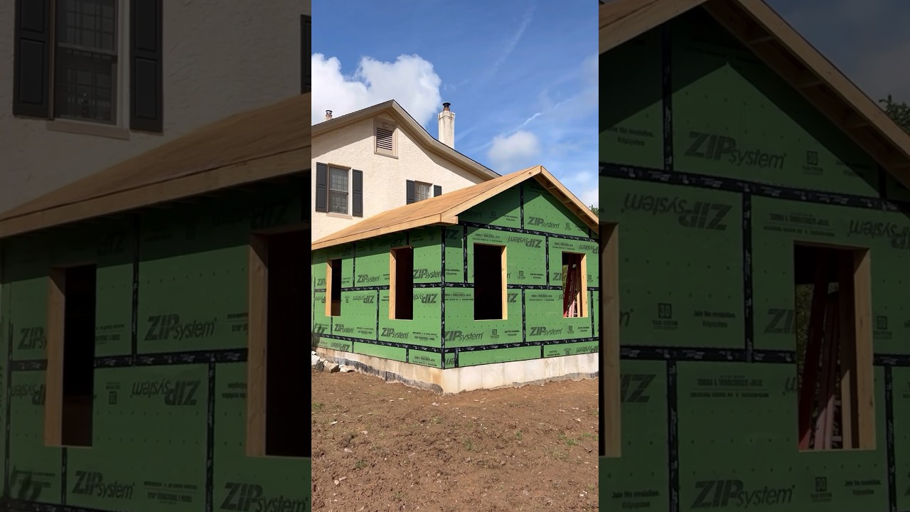 30 Days of Solo Framing at our Farmhouse.  All Evenings and Weekends. #diy #framing