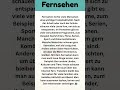 Fernsehen auf Deutsch lernen | A1–A2 Deutsch hören & verstehen | Thema Fernsehen