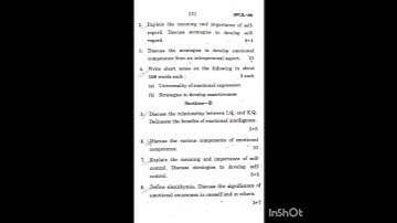 IGNOU/ BPCS-185 / TEE June 2024 question paper/ like/ share/ subscribe