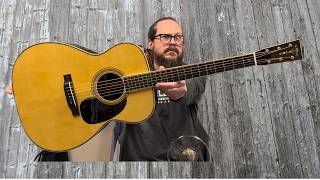 🔥Martin Custom Shop J-41 Premium Italian Alpine East Indian Rosewood Acoustic Demo at GuitarHotline