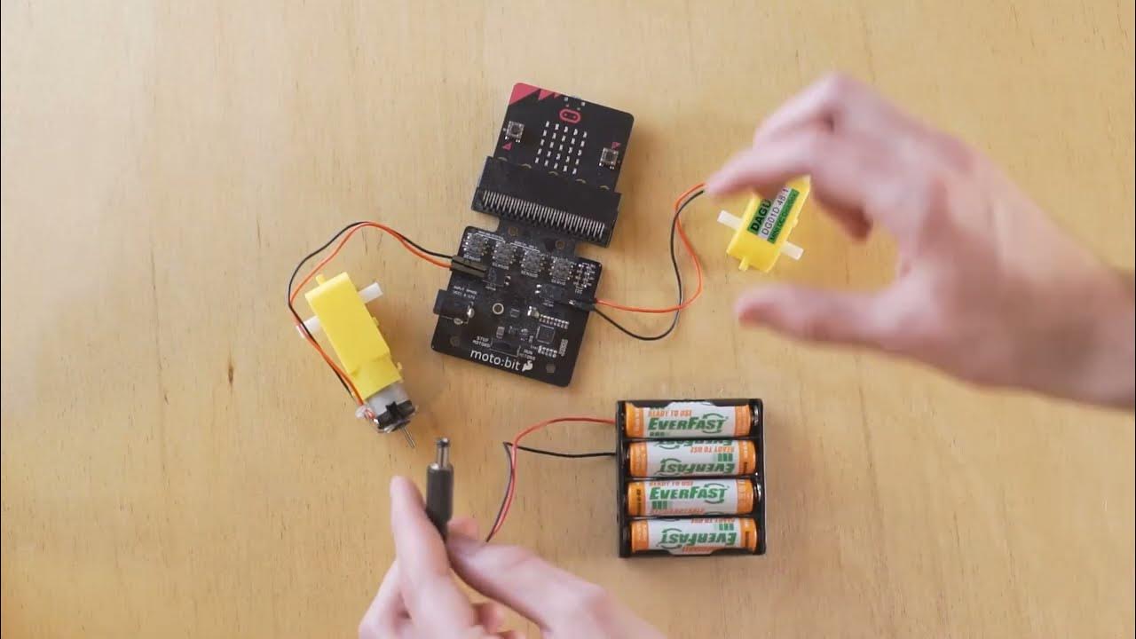 Periféricos micro:bit - ¿Cómo conectar tus componentes? - Motor DC con ...