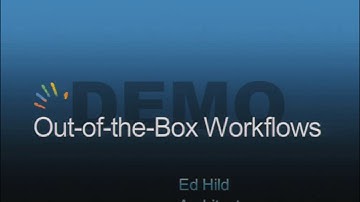 Workflow in Microsoft SharePoint Products and Technologies 2007 Out of the Box and Creating Custom W