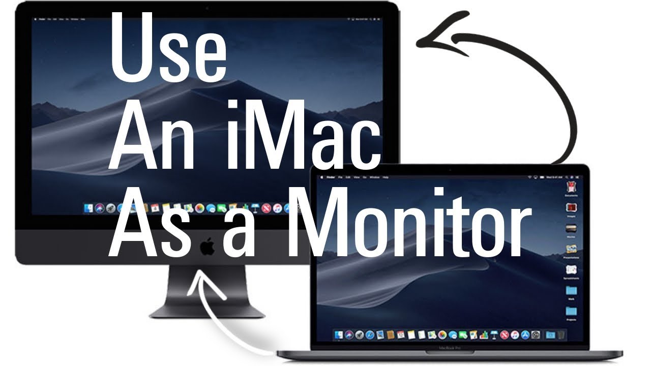 Use An iMac As a Monitor - YouTube