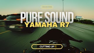 Cutting Up In Dallas Traffic | Pure Sound | Yamaha R7 SC Project Exhaust