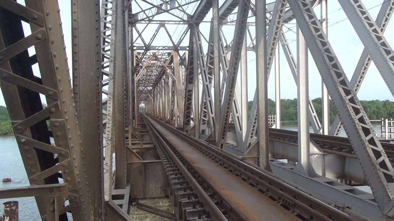 Ulhas River Railway Bridge Coverage on Kopar - Bhiwandi Road Section, Mumbai (Diva-Vasai Rail Line)