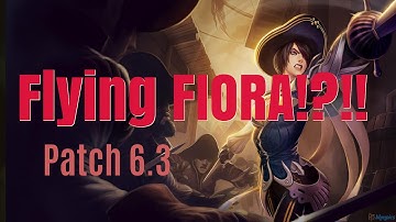 Flying Fiora animation BUG/GLITCH! 6.3 League of Legends