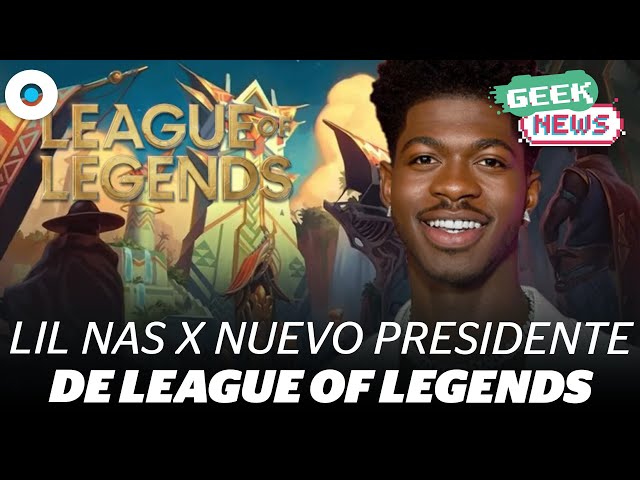 Como assim Lil Nas X é o novo presidente de League of Legends?