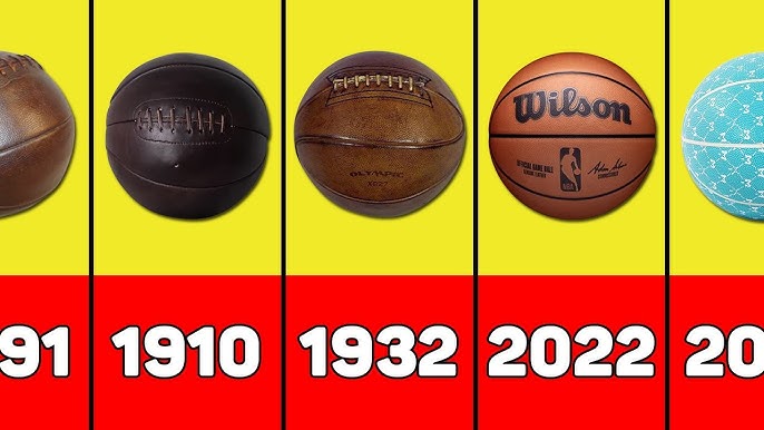 The Evolution of the NBA Basketball Ball! (NBA Ball Over the Years) 