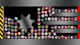 All Brawl Stars Characters Battle in an Epic Marble Race