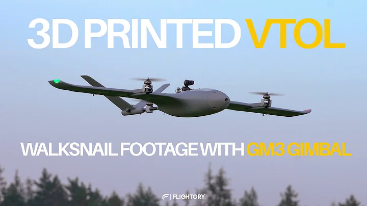 Flying a 3D Printed VTOL UAV | Stallion with GM3 Gimbal