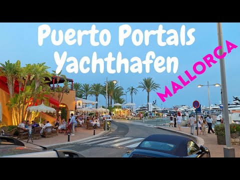 Puerto Portals Mallorca August | Luxus Yachthafen? | volle Bars/Restaurants??| Sunset Market?