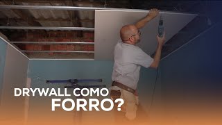 Forro de drywall passo a passo screenshot 5