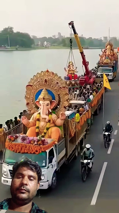 #Nappa visarjan #love Ganesn #festival  viralvideo #shortvideo #facts