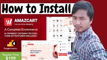 How to Install AmazCart - Laravel Ecommerce System CMS