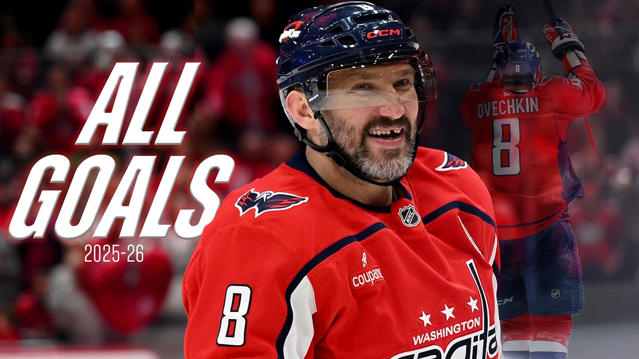 Every Alex Ovechkin Goal from 2025-26 NHL Season | The GR8 Returns