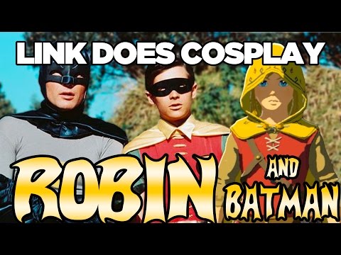 Link Does COSPLAY! Robin & Batman Cosplay in Breath of the Wild | Austin John Plays