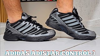 Demonstração TÊNIS Adidas ADISTAR CONTROL 3 Preto | No Pé | On Feet | Tênis Para o Dia a Dia/Casual
