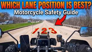 Motorcycle Lane Position: Get This Wrong and It Can Cost You Big Time!