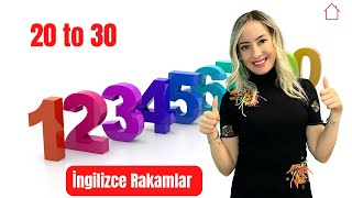 İngilizce 20'den 30'a Kadar Sayılar.(Mıx numbers)